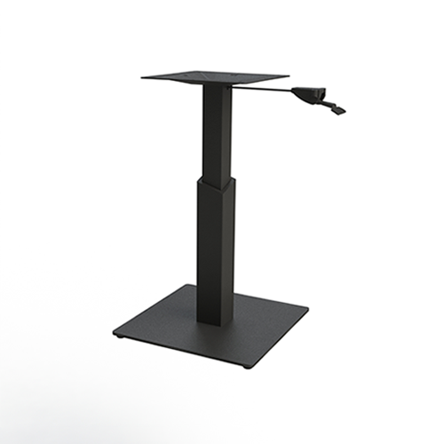 高級レストランテーブル用の卸売調節可能な単柱商業リフトテーブルベース