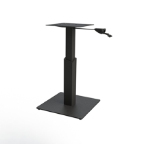Wholesale adjustable single-column wholesale commercial lift table bases for fancy restaurant table