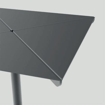 Modern Origami Metal Table | Dining Solution