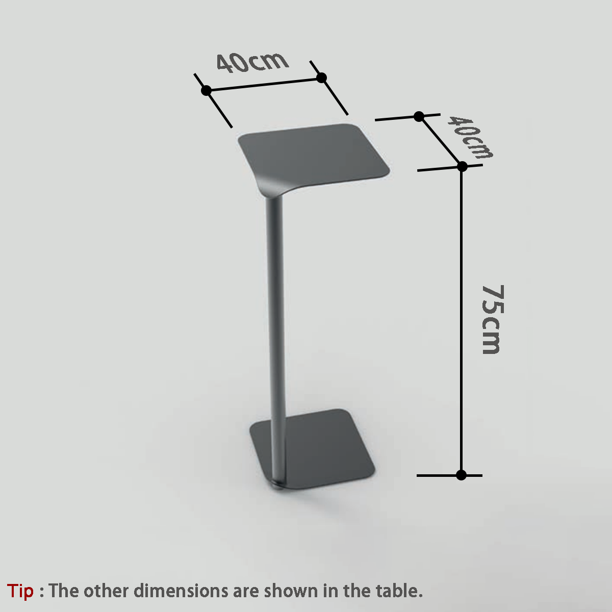 Dimension drawing of Brooklyn.