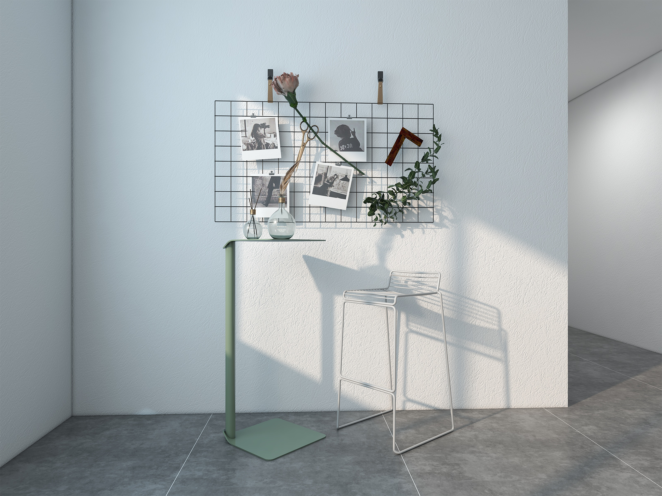 Brooklyn is a customizable and wholesale metal table for use in hotel cafes or outdoor settings.