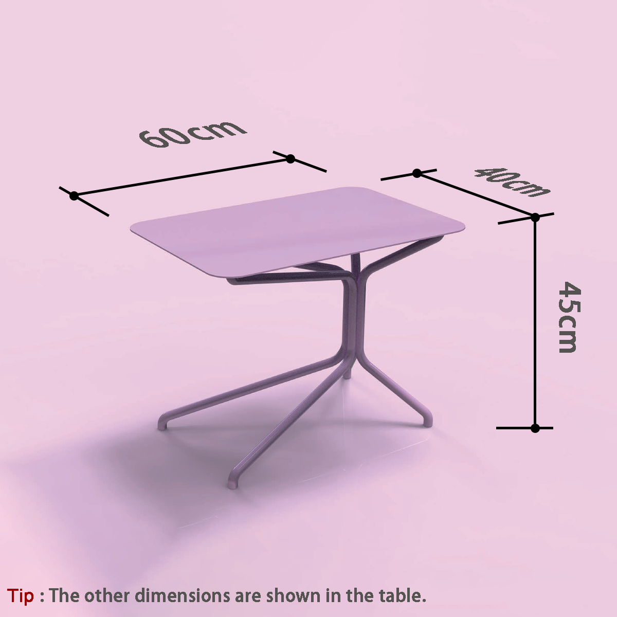 Dimension drawing of Octo.