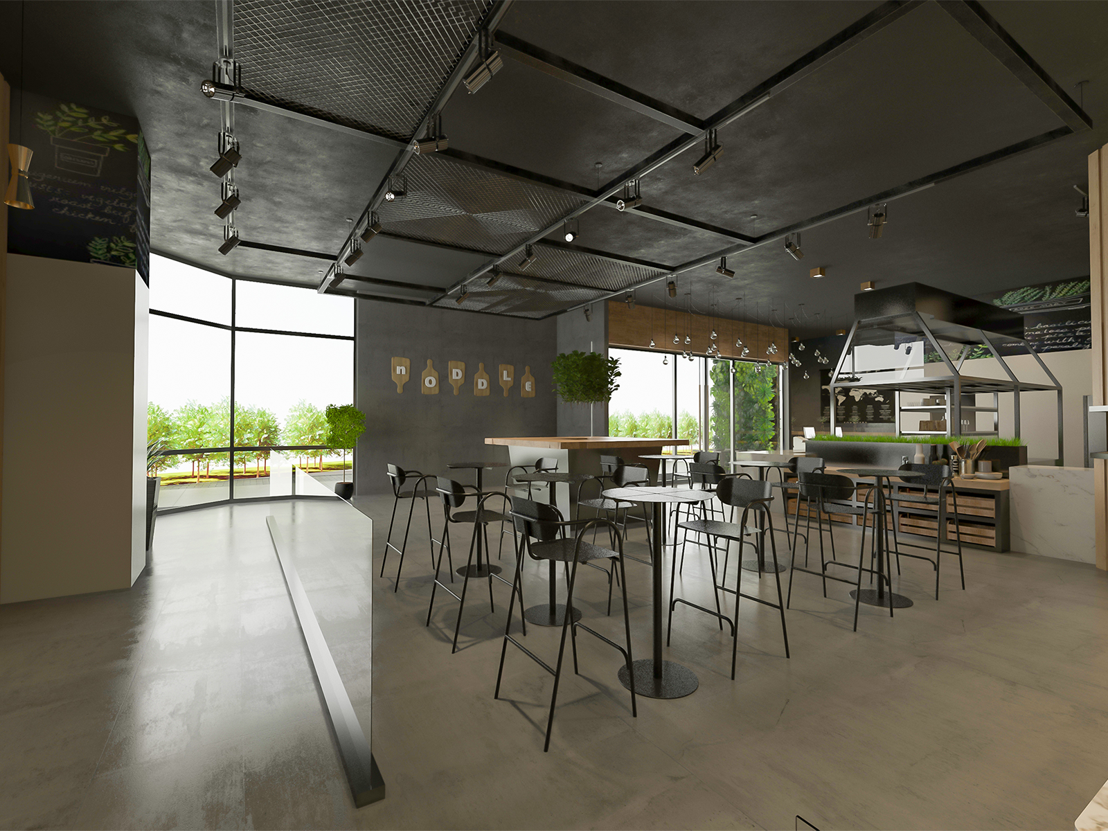 Der Bond-Barstuhl ist ein hoher Metallstuhl, der in Hotelcafés oder im Freien verwendet wird.