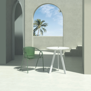 Großhandel maßgeschneiderte Metallstühle für Restaurants und Cafés im Freien Seilstuhl