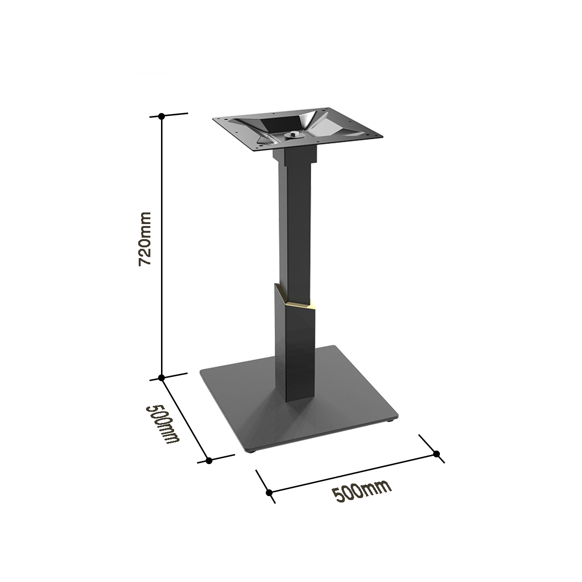 Dimension drawing of 2102-EM.