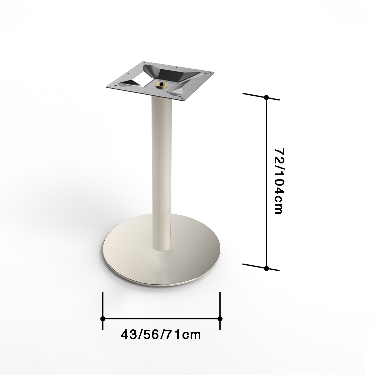 Dimension drawing of 2802SS.