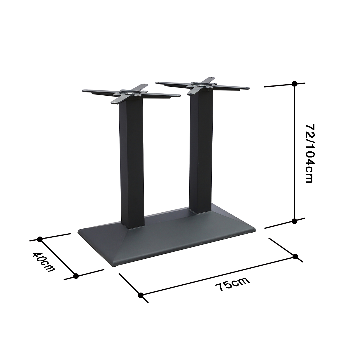 Dimension drawing of 2504.