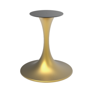Wholesale Tulip Shape Gold Table Base  | Stainless Steel | Commercial Furniture | For Restaurant, Outdoor