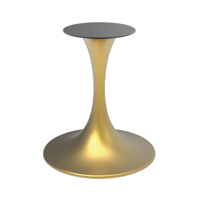 Wholesale Tulip Shape Gold Table Base  | Stainless Steel | Commercial Furniture | For Restaurant, Outdoor