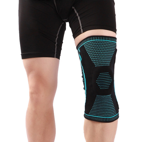 Wholesale Compression Knee Support | 3D Elastic, Non-Slip | Spring Strips, Thickened Gasket | For Basketball