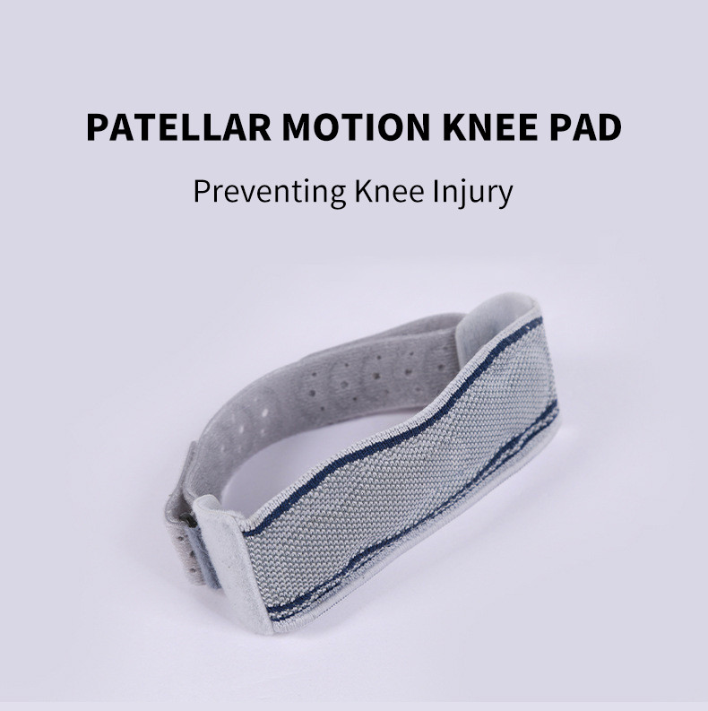 Custom Patella Knee Strap Design For Running | Elastic, Breathable, Shock-Absorbing | Silicone Non-Slip, Highly Sticky Velcro | Climbing, Cycling
