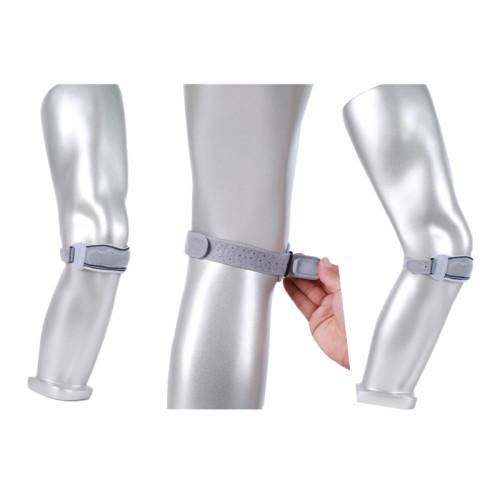 Diseño personalizado de correa para rodilla y rótula para correr | Elástico, Transpirable, Amortiguador | Velcro de silicona antideslizante y altamente adhesivo | Escalada, Ciclismo