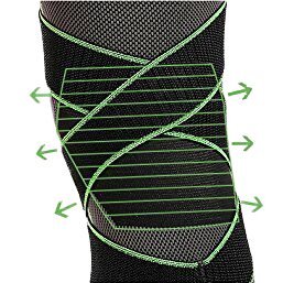 Wholesale Strap Knee Sleeve -Breathable Mesh Weave