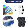 MAXSPORTSPRO Custom Knee Sleeve | Ultra-thin Non-Slip Fabric | Silicone Support | For Basketball, Running, Cycling