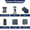 Custom Hinged Knee Brace Sleeves | Free Flexion And Extension, Breathable | Metal Hinged Bars, Stretch Weave | For Running