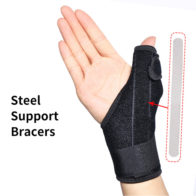 Steel Plate Mouse Wrist Support Hand Brace