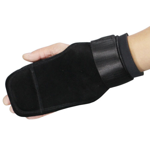 Fabricante al por mayor de soporte de mano para muñequera de levantamiento de pesas | Ergonómico, Cómodo | Velcro ajustable, piel vacuna de doble capa.