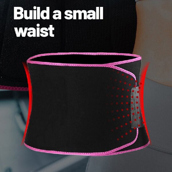 Wholesale Waist Trainer Sweat Belt Sports Waist Support Manufacturing | High Elasticity, Adjustable | Widen Velcro, Neoprene Fabirc | For Women