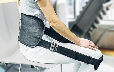 Soportes personalizados para cintura y espalda: sentado durante mucho tiempo
