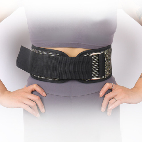 Proveedor al por mayor de soporte lumbar para la espalda con cinturón de soporte para la cintura para entrenamiento | Transpirable, Ajustable | Hebilla de metal, correas engrosadas