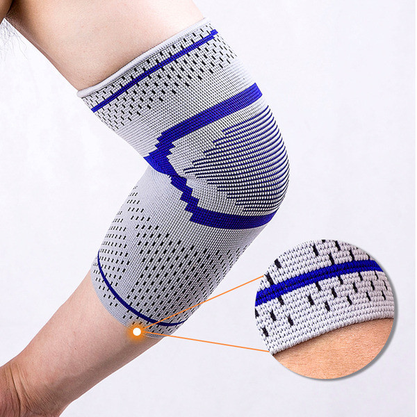 Wholesale Padded Arm Sleeve Elbow Forearm Pads Brace supplier | Sweat-Absorbent, Breathable | Joint Protection | For Badminton, Gym Workouts