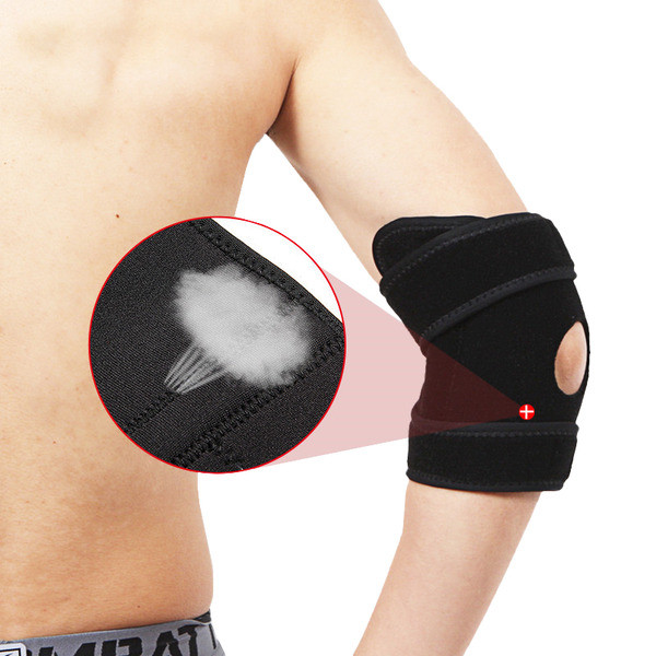 Wholesale Elbow Joint Support Brace Compression Supplier | Breathable, Adjustable | Elastic Spring, Double Velcro | For Running, Cycling