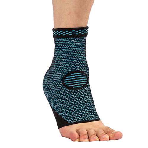 Venta al por mayor Fábrica de soportes de tobillo para osteoartritis con manga de tobillo de compresión | Amortiguador, antideslizante | Para baloncesto