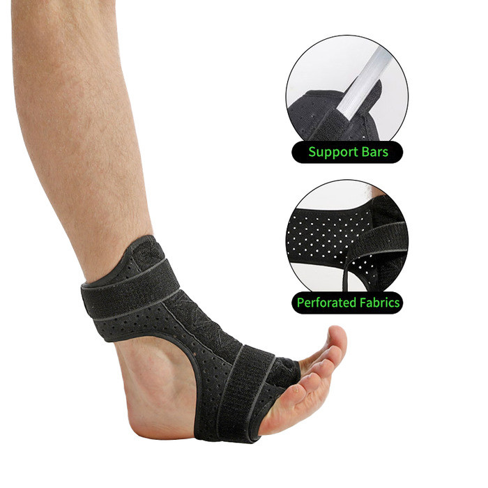 Wholesale Compression Ankle Support Brace For Sprain | Shock-Absorbing, Anti-Slip | Adjustable Wraps, Joint Support | For Basketball, Soccer, Gymnastics
