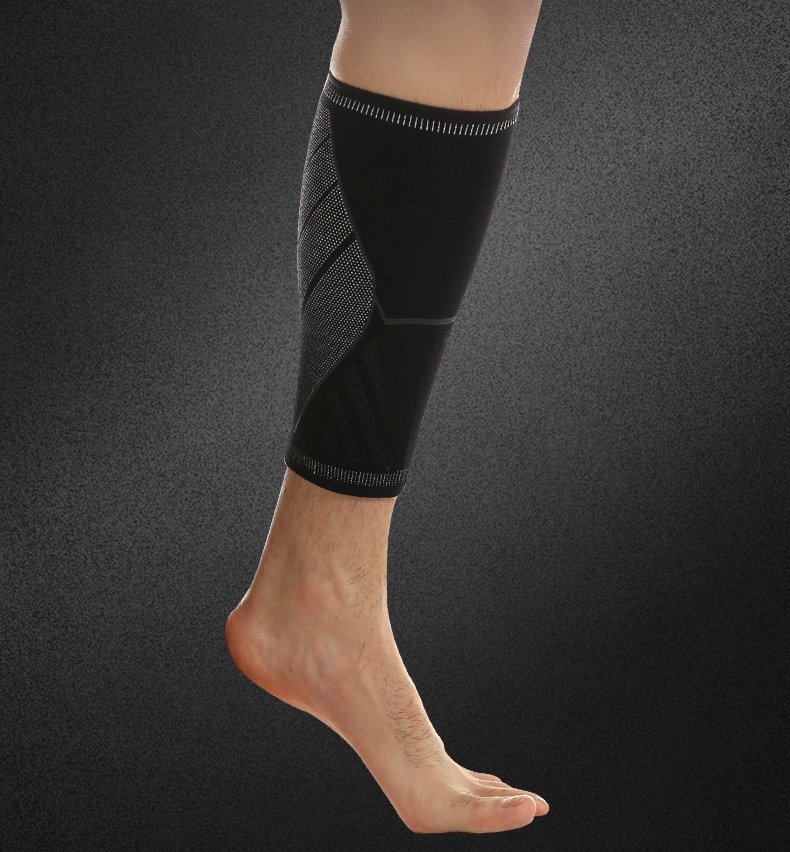 Wholesale Calf Compression Sleeves Support For Pulled Muscle | Breathable, 3D Elastic Weave | Lycra Hemming | For Basketball, Soccer, Running, Cycling