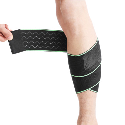 Wholesale Calf Support | Elastic Bandage, Adjustable Velcro | Silicone Non-Slip, Compression | For Basketball