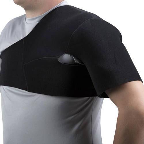 Soporte de hombro de compresión personalizado para diseño de bursitis | Fabricante de correas de compresión ajustables sin látex | Para la recuperación posquirúrgica