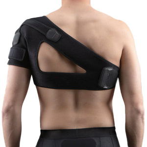 Custom Shoulder Support Belt Shoulder Dislocation Pain Brace | Adjustable, Skin-friendly Fabric, X-shaped Velcro Fastening | Support and Stability for Shoulder