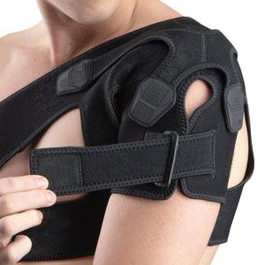Custom Shoulder Support Belt Shoulder Dislocation Pain Brace | Adjustable, Skin-friendly Fabric, X-shaped Velcro Fastening | Support and Stability for Shoulder