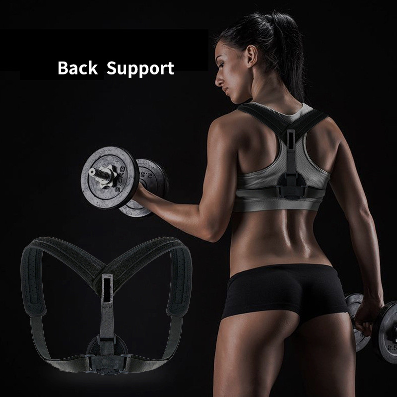 Wholesale Back Support Belt Posture Corrector Supplier | Adjustable Compression Straps | For Weightlifting, Gym Workouts, Post-Surgery Recovery