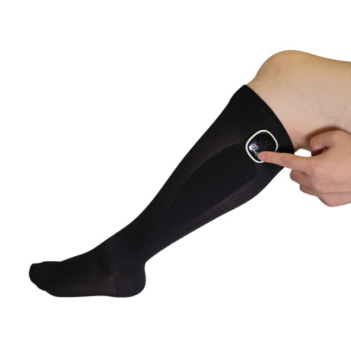 Calcetines de masaje de compresión con mangas de pantorrilla de baloncesto personalizados | Tejido elástico 3D transpirable | Dobladillo de licra | Para baloncesto, fútbol, correr, ciclismo.