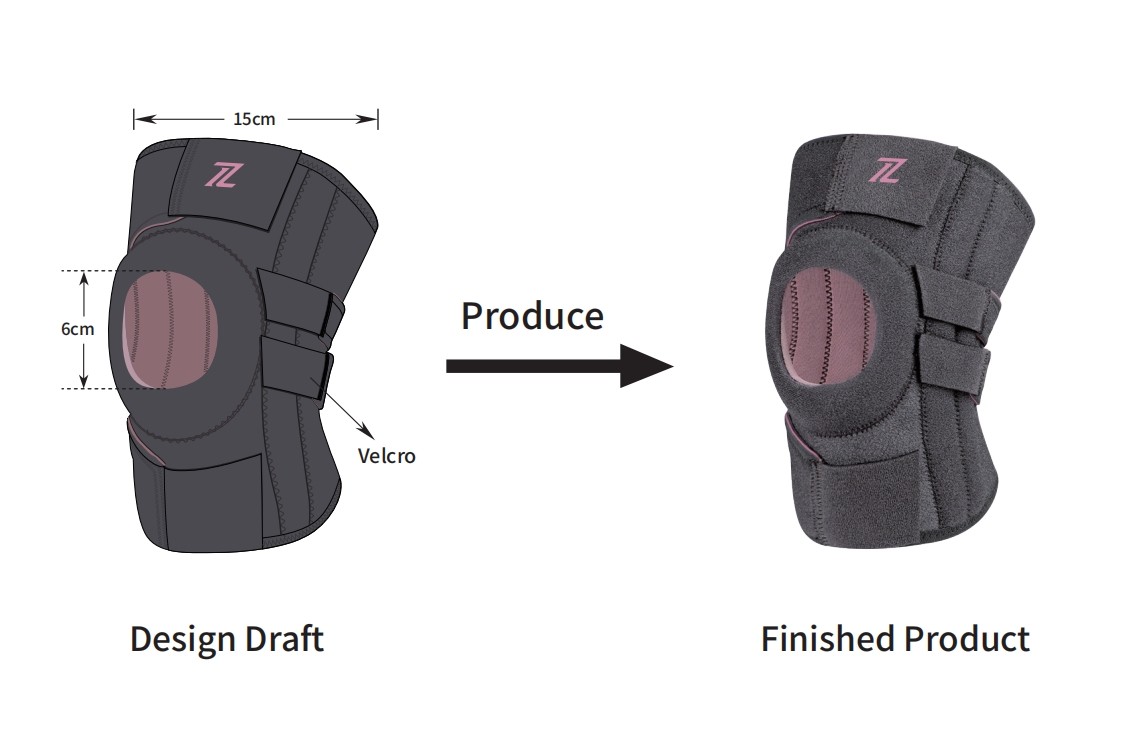 sports protective gear-knee pad design and manufacture