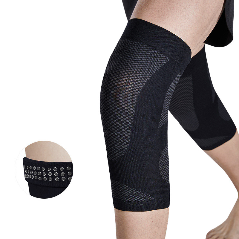 MAXSPORTSPRO Thin Knee Sleeve Wholesale Knee Brace for Cycling | Ultra-thin Non-Slip Fabric | Silicone Support | For Basketball, Running
