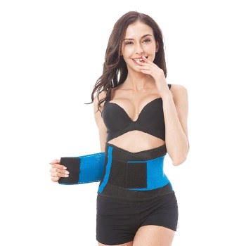 Custom Waist Trainer Belt | Workout Back Brace | Support Bar, Widen Velcro | Correct Posture