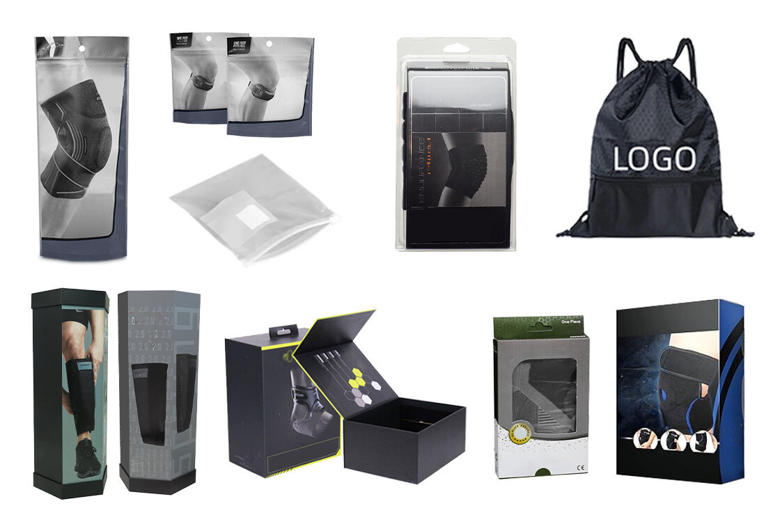 Custom Knee Support / Brace / Sleeve / Pad Solutions —Customized Packaging Solutions