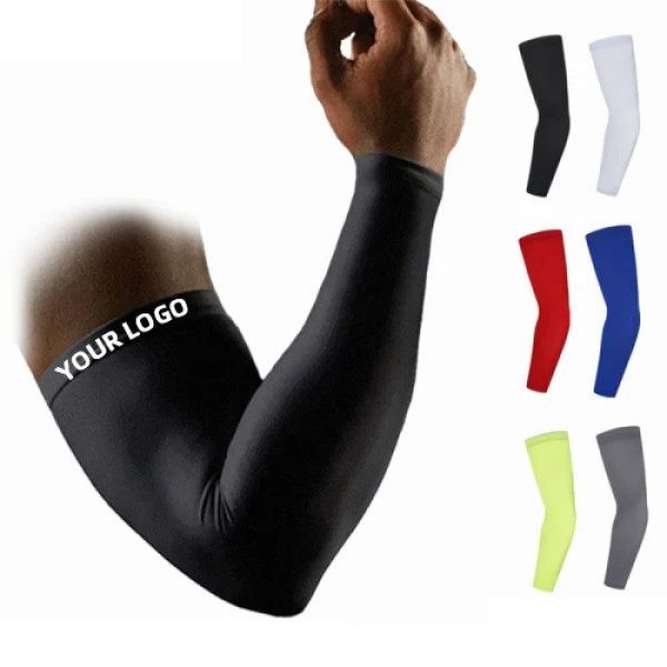 Custom Football Arm Sleeves | Sun UV Protection, Quick Dry | Anti-Slip Strip | For Outdoor Basketball, Running, Cycling
