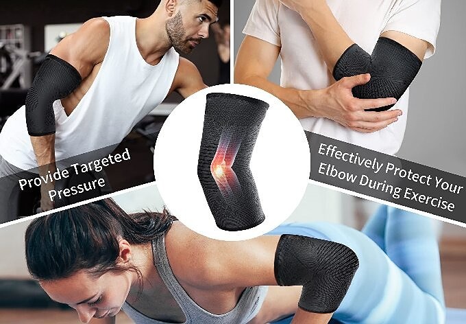 compression arm sleeves for injury prevention