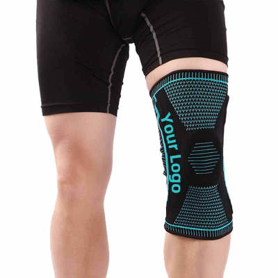 Wholesale Compression Knee Support | Elastic, Non-Slip | Spring Strip, Thickened Gasket | Basketball