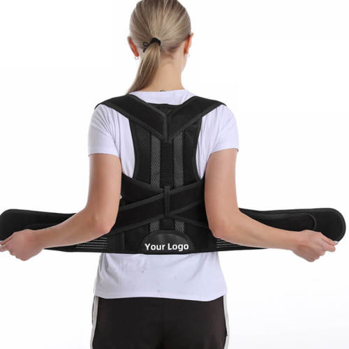 Custom Posture Brace Supplier | Breathable Fabric | Widen Lumbar Pad | For Back Pain