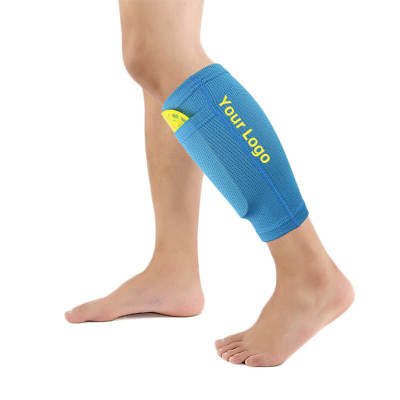 Custom Calf Sleeves Support | Breathable, Elastic Weave | Insertable Shin Guards | For Football