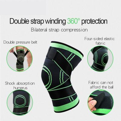 Wholesale Strap Knee Sleeve | Double Pressure, Adjustable Bandage | For Basketball, Daily Sports
