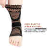 Custom Copper Ankle Sleeve |  Compression, Anti-Slip | For Basketball