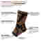 Custom Copper Ankle Sleeve |  Compression, Anti-Slip | For Basketball