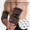 Custom Copper Elbow Sleeve | One-piece Weave | Compression, Breathable | Sports Safety