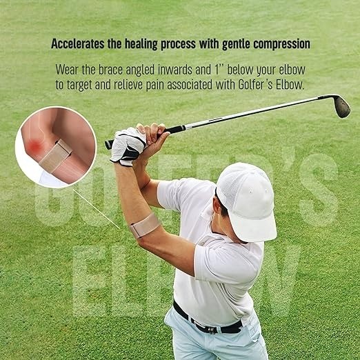 custom golfers elbow brace