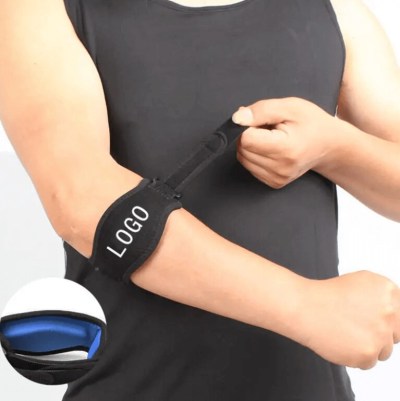 Custom Tennis Elbow Brace | Compression EVA Pad, Adjustable Velcro | For Tennis, Golf